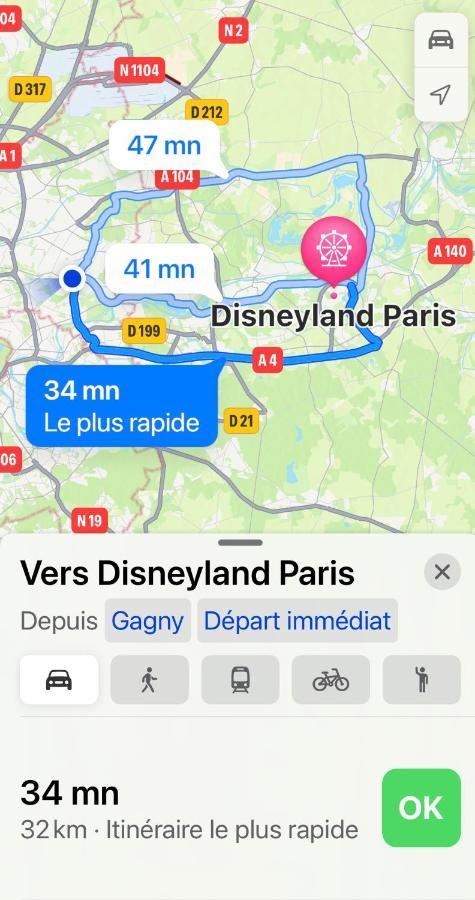L Annexe - Parenthese Champetre Paris Disneyland Gagny Bagian luar foto